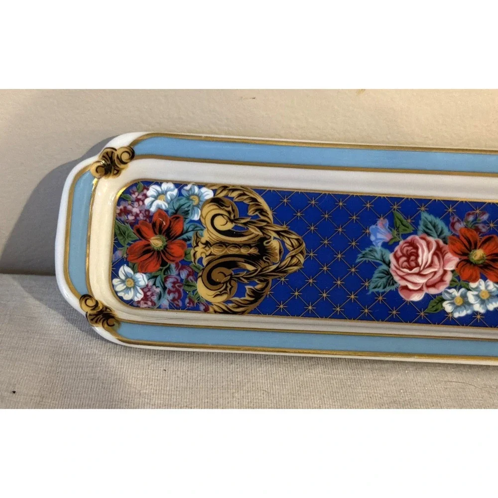 Vintage Neiman Marcus Porcelain Trinket Dish Tray - Japan 8 5/8